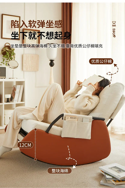 Luxury Salon Living Room Chairs Nordic Girl Arm Sofa Reading Balcony Chairs Comfortable Portable Sillon Lounge Suite Furniture