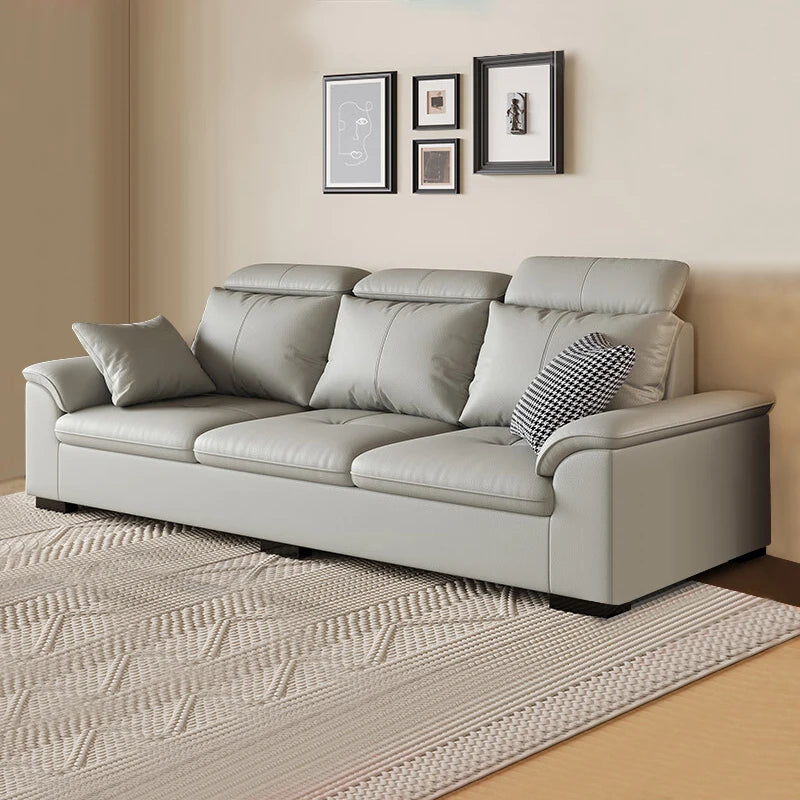 Professional High-Backrest Living Room Sofa Set Simple Modern Luxury Fabric Design with Luxury for Apartments and Hotels