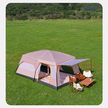 Sunshade Waterproof Tent Portable Wear Resistance Camping Tents Outdoor Stable Windproof Large Spaces Four Season Shelters