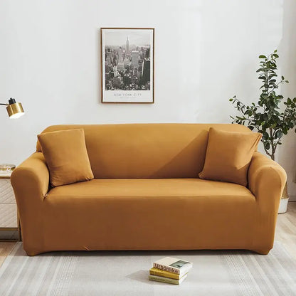 New All-season L-shape Non-slip Elastic Sofa Cover With Patterns, 360 Degree Coverage 1/2/3/4 Seat Sofa Cushion for Living Room