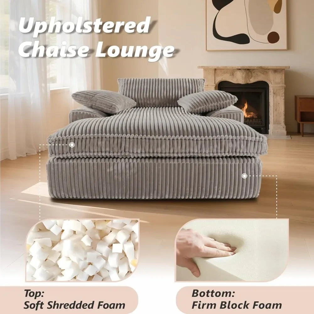 High-end Light Luxury Hot-selling Boneless Sofa Vacuum Compression Sofa Corduroy Retro Fabric Sofa