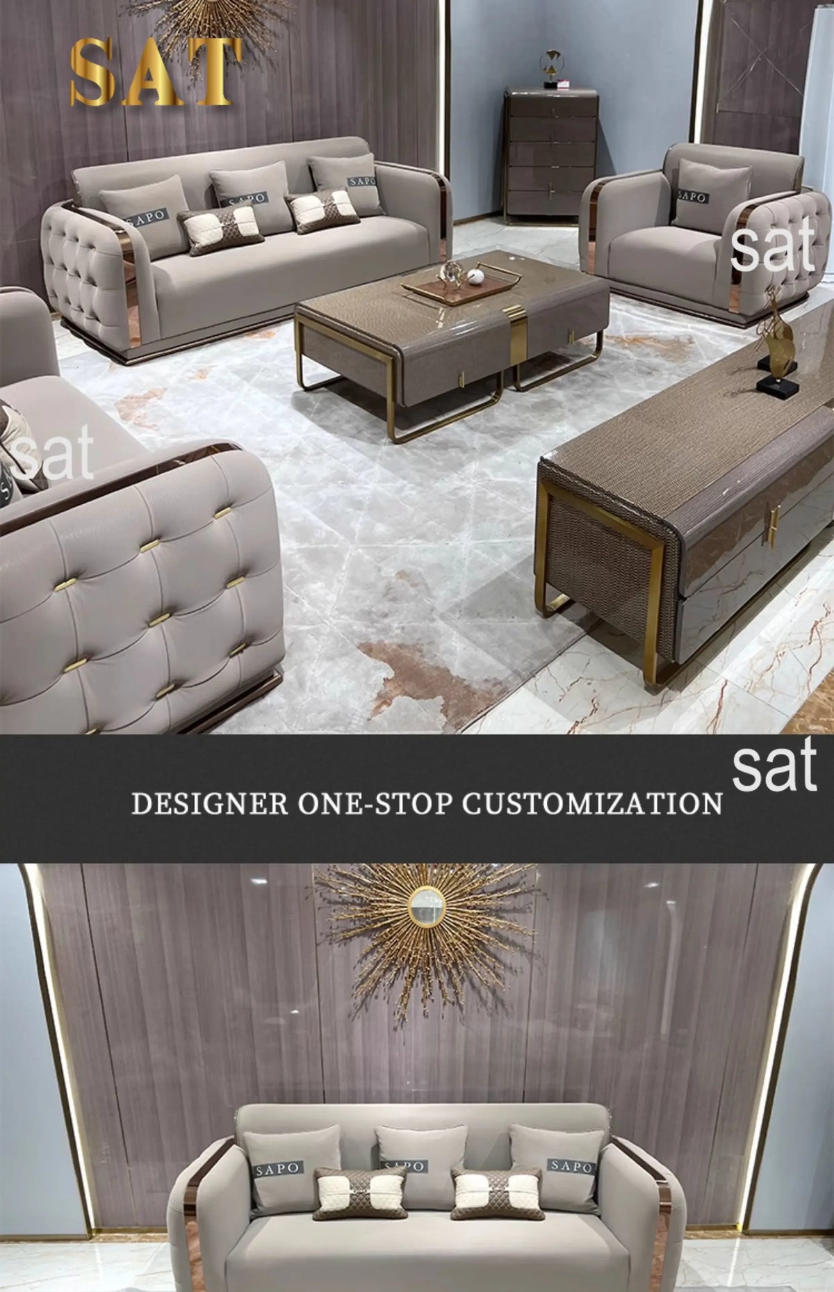 Hot Sales Living Room Furniture Home Furniture Modern Leather Couches Sectional Sofa Divano Camas Meuble De Salon