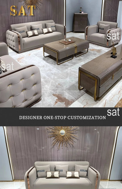 Hot Sales Living Room Furniture Home Furniture Modern Leather Couches Sectional Sofa Divano Camas Meuble De Salon