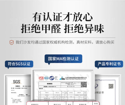 Recliner Loveseat Sofa Office Chair Compressed Cloud Couch Leather Sectional Sofa Bed Folding Modern Divani Sottovuoto Furniture