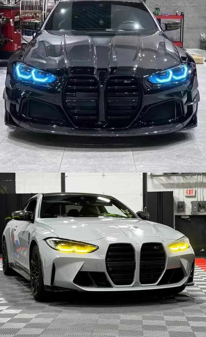 For BMW G80 G82 G22 G23 G26 Laser Headlight Kit RGB DRL Module Left Right Upgrade Direct Fit OEM Style Retrofit 2021 2025