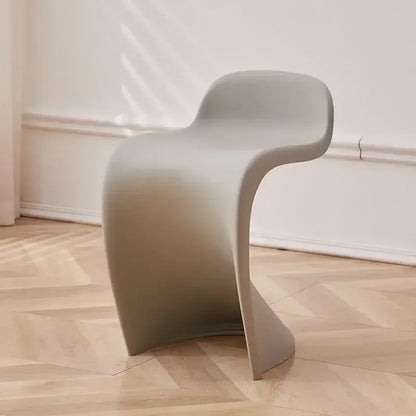 Portable Dining Chairs Lightweight Makeup Chair Modern Design Living Room Single Chair Multifunction Stackable Household Chairs