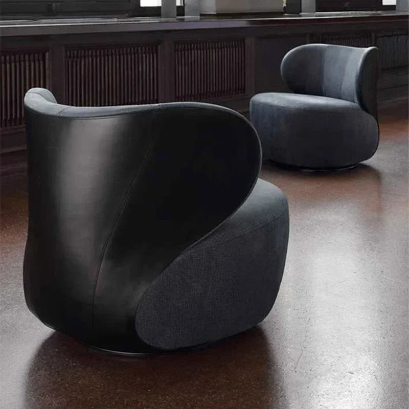 -Customized Velvet Fabric Lounge Sofa Chair Modern Ergonomic Accent Leisure Living Room Chairs