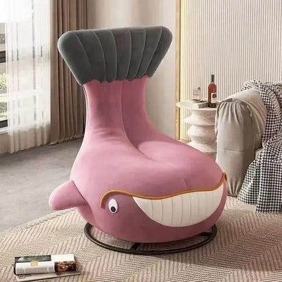ss7304 Shark Swivel Chair Animal Leisure Small Apartment Simple Home Whale Sofa