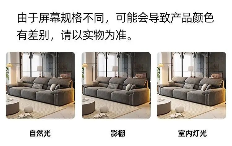 N67 Design Extendable Electric Recliner Sofa Living Room Lazy Lounges Electric Recliner Sofa Nordic Modern Divano Home Furniture