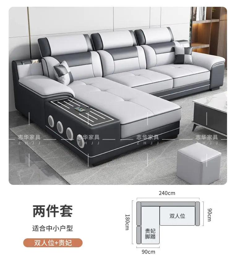 Seater Modern Sofa Ajustable Luxury Sectional Multifunctional Reclining Sofa Cushion Lazy Meubles De Maison Salon Furnitures