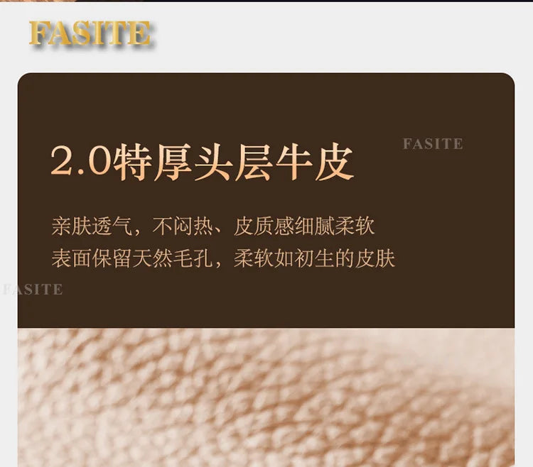 European leather sofa corner combination home high-end luxury living room new Chinese first layer cowhide solid wood