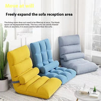 Folding Backrest Chair, Lazy Sofa, Bedroom, Dormitory, Single Seat Cushion, Bed Backrest, Bay Window, Balcony Tatami