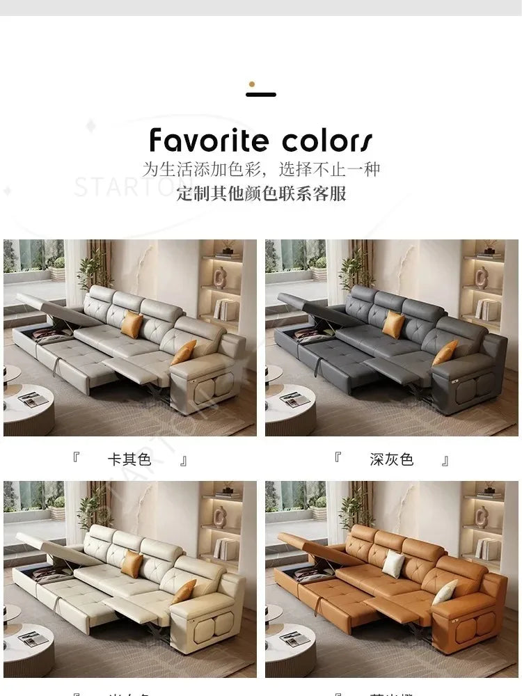 Recliner Luxury Divano Adhd Home Furniture Water Proof Living Room Sofa Armrest Electric Lounges Bedroom Living Room Sofas