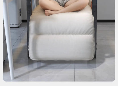 Reclining chair office lunch break folding chair computer chair can sit and lie down dual-purpose lazy sofa chair with backrest