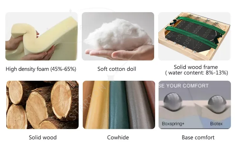 U-Shape Living Room Sofas Sets with Bluetooth Speaker High-end Villa Sofas Design Modularity Sofa for Living Room Furniture