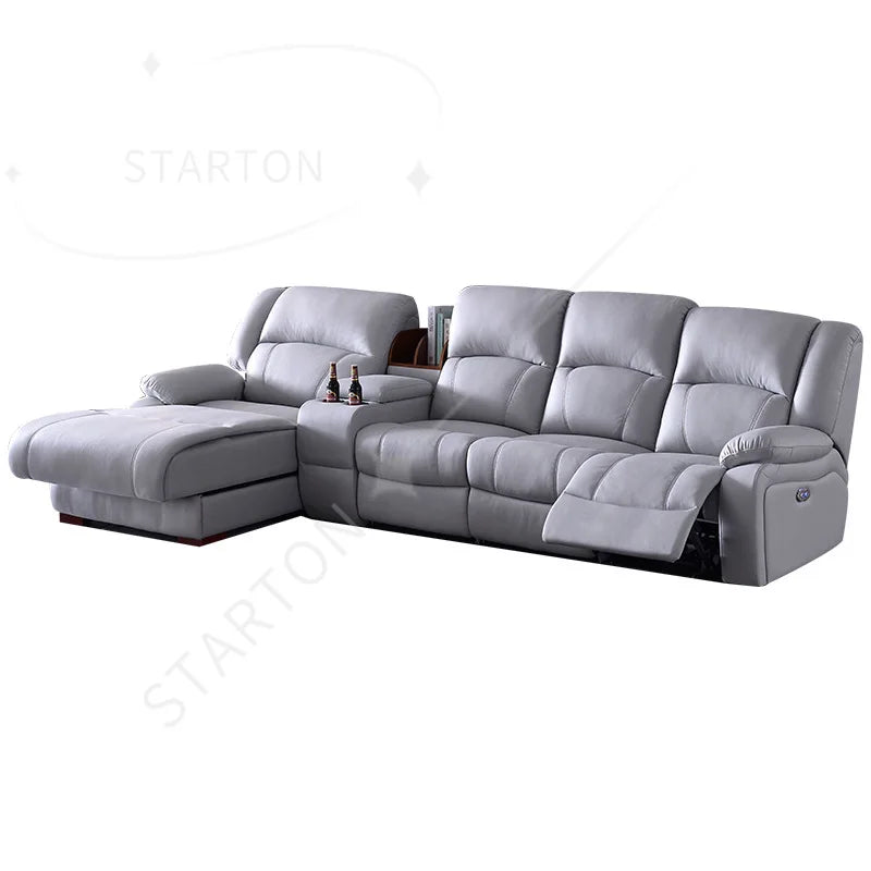 Living Room Sofa Charging Port Bluetooth Speaker Sofa With USB