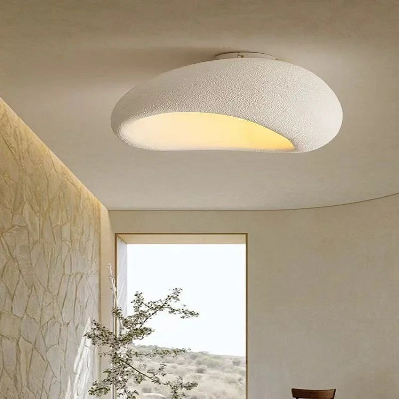 Wabi-Sabi Ceiling Light Modern Japanese Nordic Bedroom Lamp