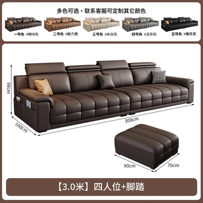 Leather Tables Living Room Sofas Luxury Modern Recliner Conference Tables Living Room Sofas Couch Lazy Muebles Home Furniture