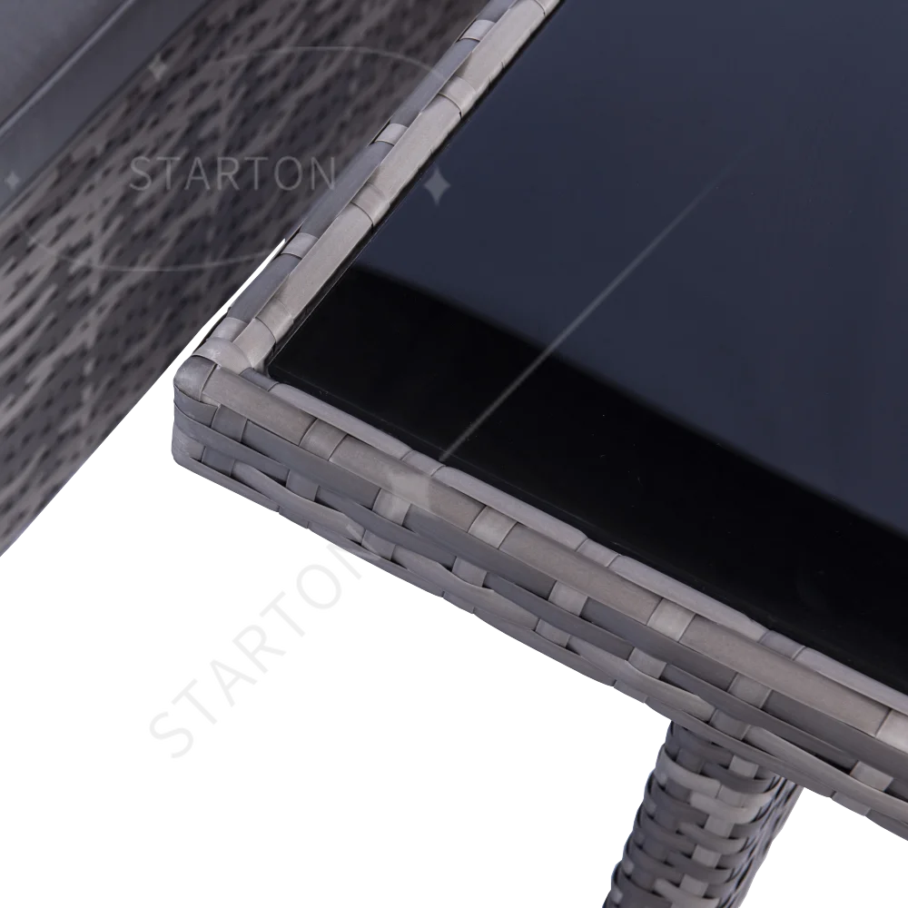 Set Patio Furniture Outdoor Rattan Corner Sofa Set Rattan Couch Garden Sofa Wicker Outdoor Furniture Sets