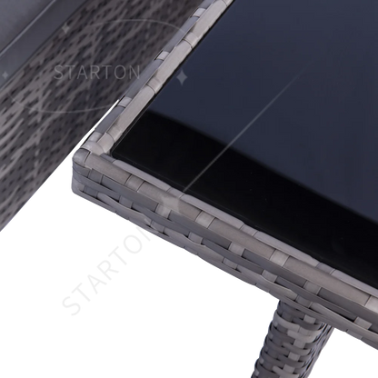 Set Patio Furniture Outdoor Rattan Corner Sofa Set Rattan Couch Garden Sofa Wicker Outdoor Furniture Sets