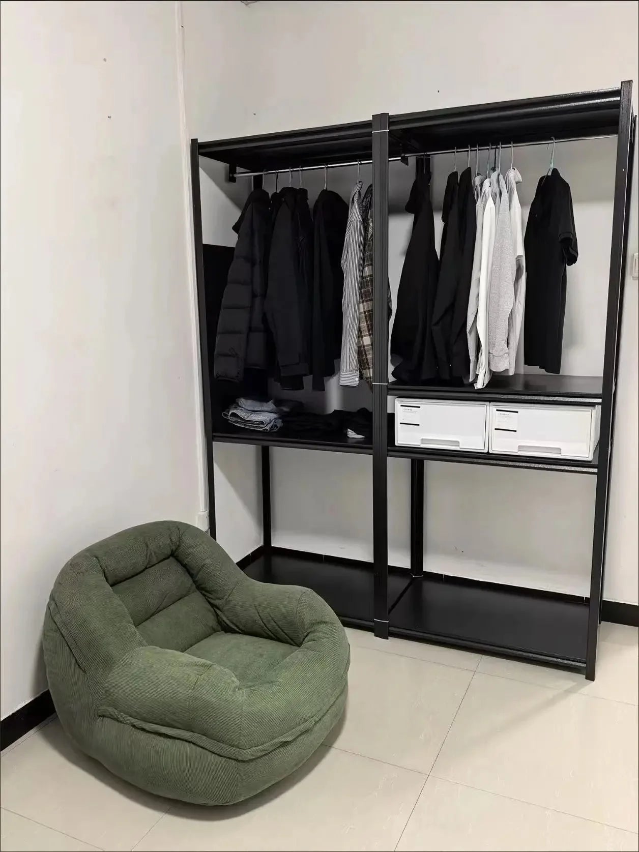 Single Person Sofa Chair EPS Particle Leisure Recliner Small Apartment Living Room Bedroom Trendy Furniture