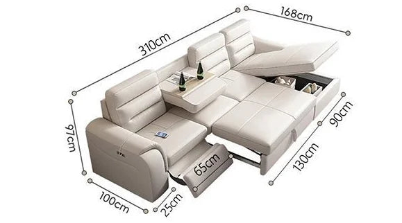 *-/2025  Italian Modern Luxury Leather Recliner Sofa Electric Reclining Sofa Living Room Furniture