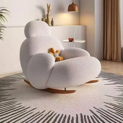 Lazy, rocking chair Internet celebrity home, living room, sofa, leisure, simple