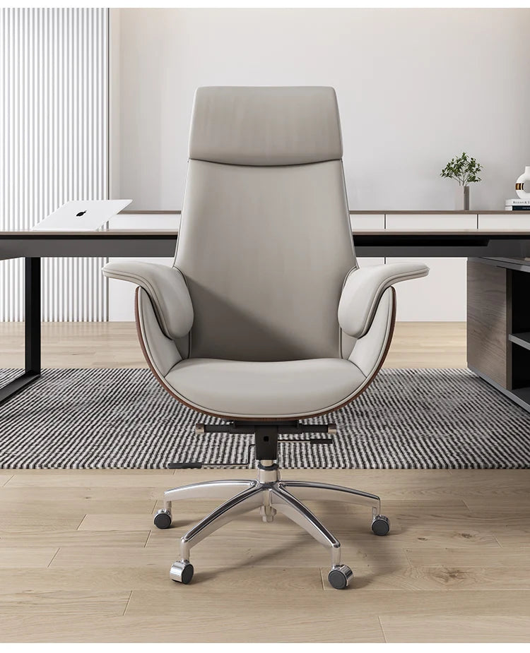 Simple Ergonomic Office Chair Footrest Nordic Style Modern Design Office Chair Comfortable Luxury Chaise Bureau Office Furniture
