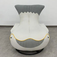 New network red rotating sofa chair animal whale lounge chair shark small apartment balcony lazy sofa