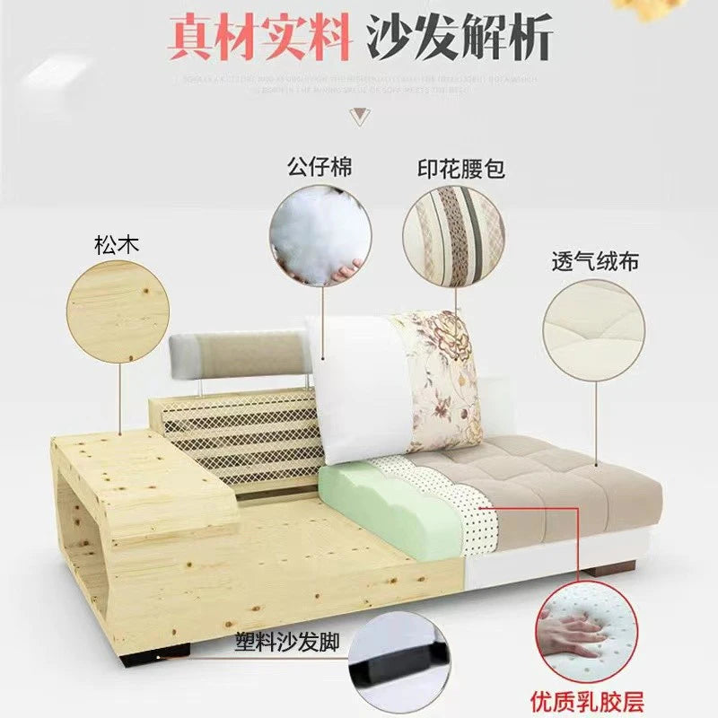Luxury Minimalist Sofa Multifonction Sectional Storage Massage Sofa Modern Living Room Muebles Para El Hogar Home Furniture