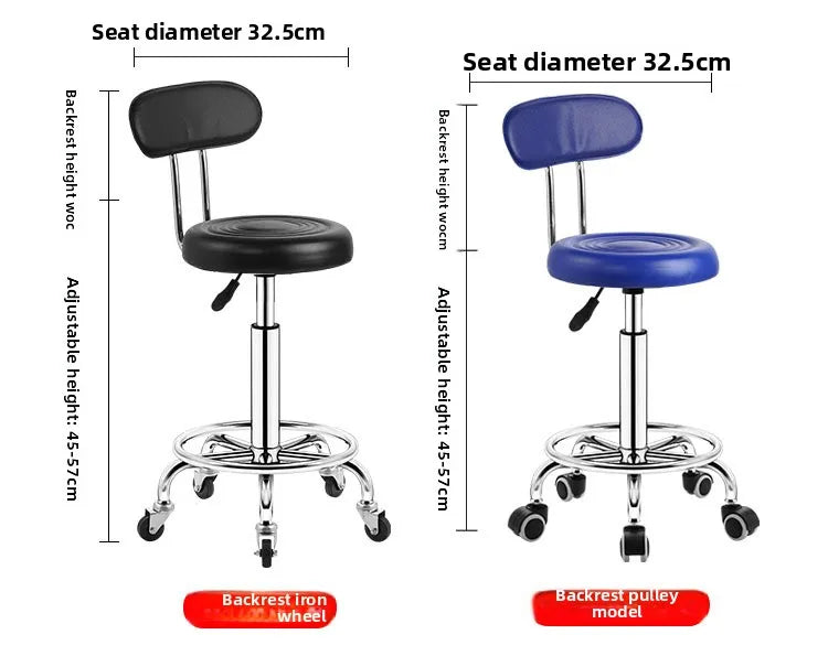 Bar chair swivel chair lift bar chair swivel bar stool haircut chair high stool round stool beauty stool