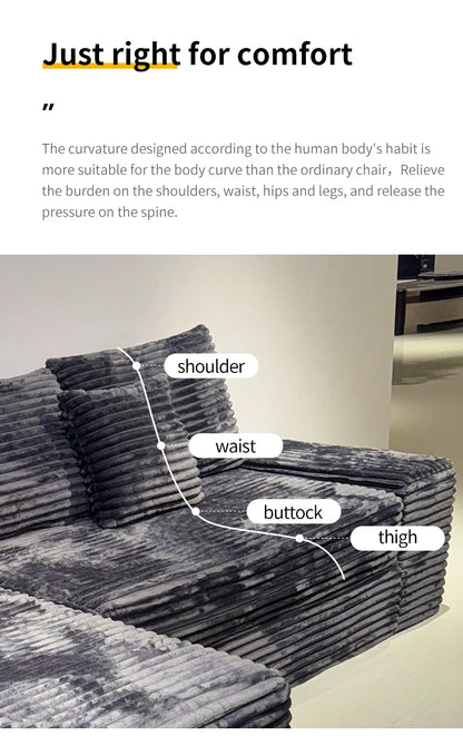 Family Minimalist Compression Sofa Luxury Sectional Italian Multifunctional Compression Sofa Relaxing Recliner Divano Furniture