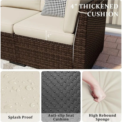 8-Piece Patio Set with 44