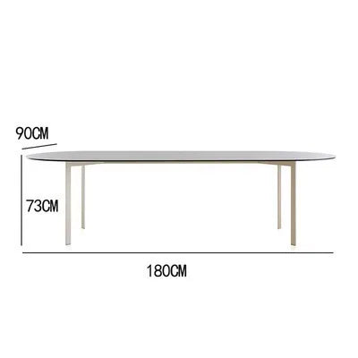 Outdoor stainless steel sofa Hotel sales office Terrace Dining table and chairs