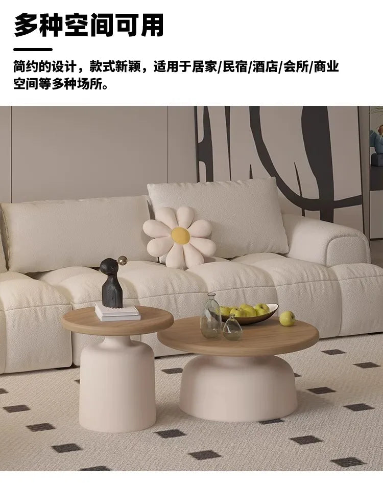 Modern Nordic Coffee Table Premium Aesthetic Elegant Design Side Table Storage Luxury Corner Tables Living Room Furniture