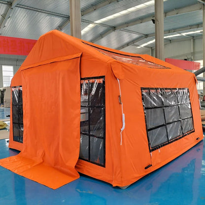 Large Luxury 5 6 7 Person Waterproof Durable Inflatable Airtight Camping Tent for Outdoor Camping