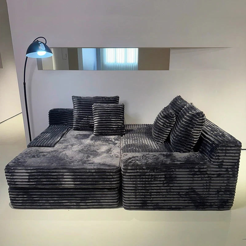Family Minimalist Compression Sofa Luxury Sectional Italian Multifunctional Compression Sofa Relaxing Recliner Divano Furniture