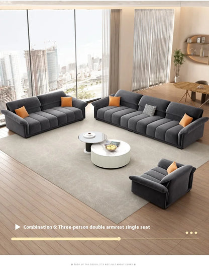 Luxury European Sofa Living Room Sectional Minimalist Modular Sofa Comfortable Lounge Divano Soggiorno Di Lusso Room Decor