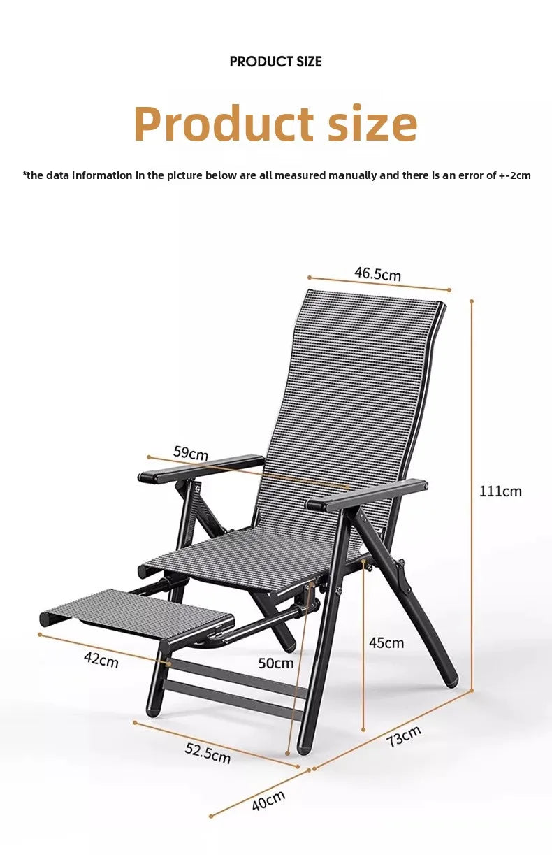 recliner lunch break folding office chair nap can lie down dual-purpose backrest computer chair couch
