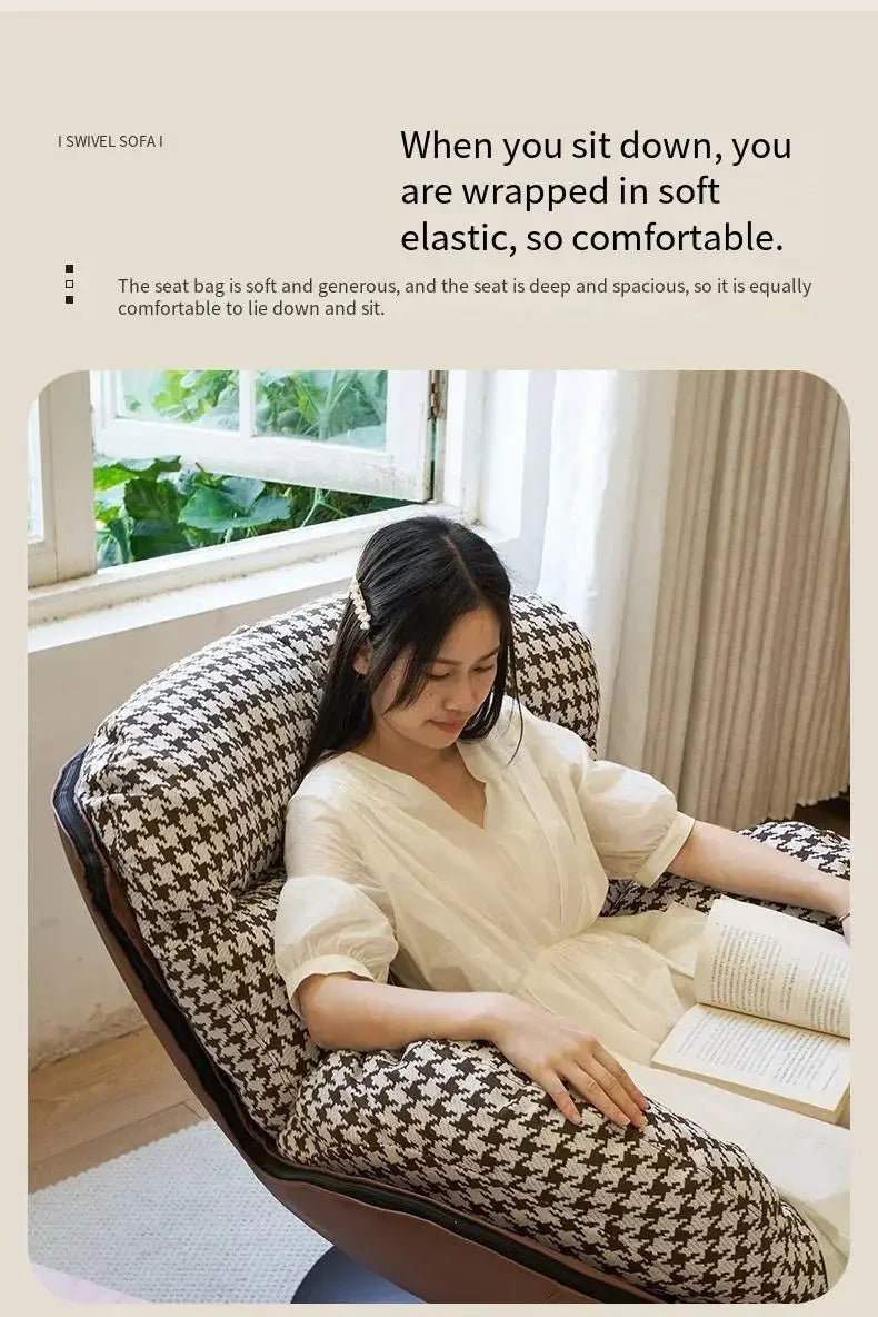 Large Modern Living Room Chairs Swivel Luxury Relaxing Comfy Design Chairs Armchair Lazy Puffs Sedie Da Soggiorno Home Furniture