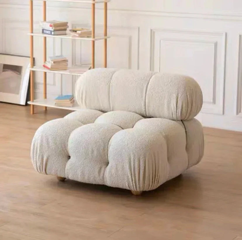 Sofa Combinations with Flexible Fabric Modules Furniture-Inspired Living Room Sofa Minimalist Style Comfortable