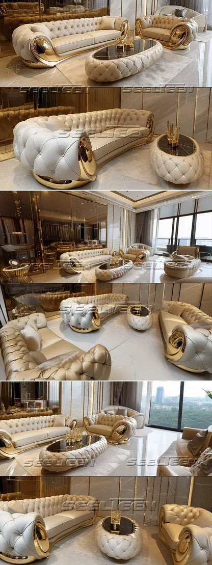 3 Seater Modern Elegant Wedding Sleeper Modernos Sofas De Salon Hot sales