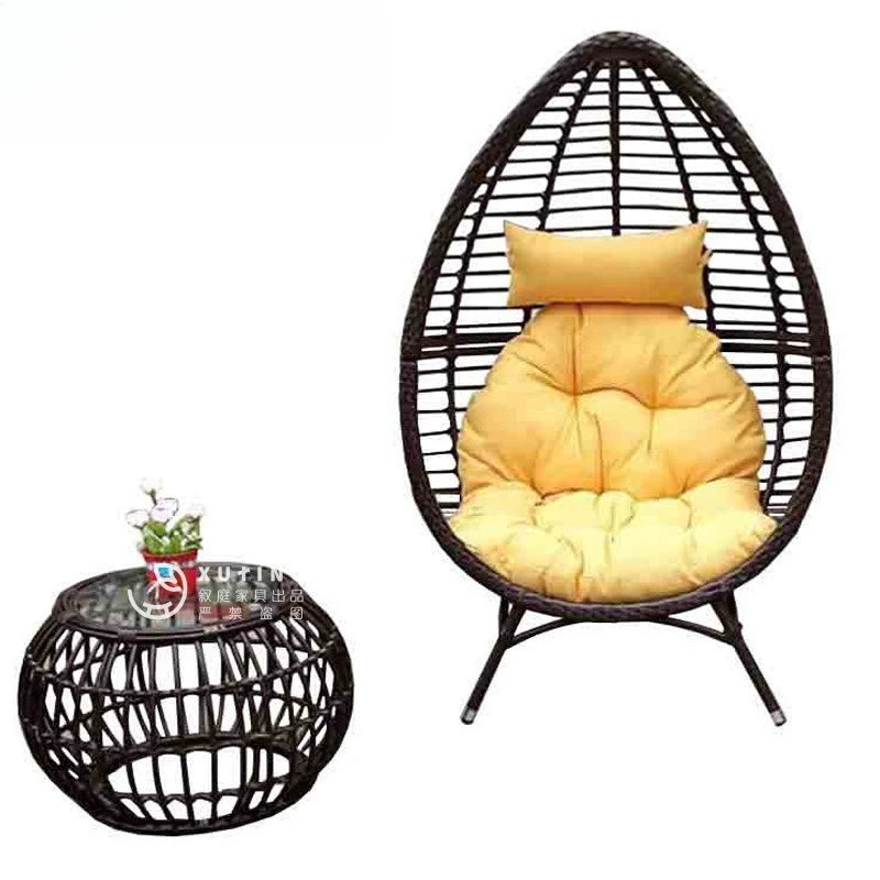 Internet celebrity swing outdoor balcony lazy hanging chair rattan nest cradle