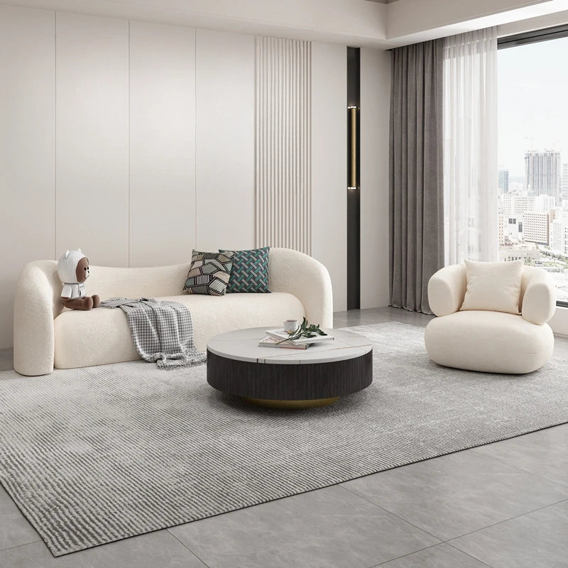 Lounge Floor Living Room Sofas Modern Recliner Children Minimalist Sofas Relaxing Hallway Conference Wood Divano Furniture