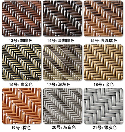 Outdoor leisure courtyard rattan chair five-piece combination outdoor villa open-air balcony creative storage home back chair
