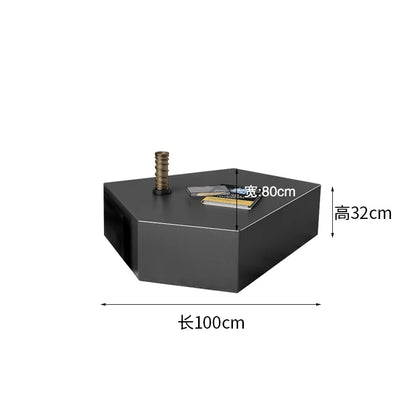 Glam Simple Coffee Table Ornaments Frame Design Storage Coffee Table Modern Aesthetic Meubles De Salon House Accessories