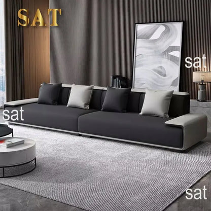 / Customizable Modern Concise Style Office Reception Waiting Sofa Set Leather Reclining Sofa
