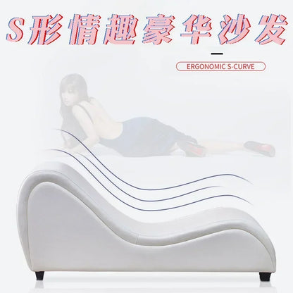 Customizable sofa, concubine chair, single lazy recliner, couple bedroom position S-shaped sofa, auxiliary labor-saving