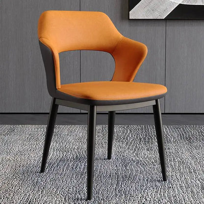 Kitchen Wooden Dining Chairs Table Individual Soft Relaxing Desk Leather Living Room Dining Chairs Home Sandalyeler Furniture