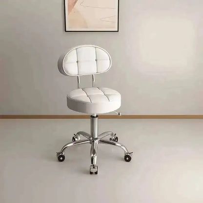 Big work stool hair cutting chair rotating lifting round stool pulley hair salon special beauty stool